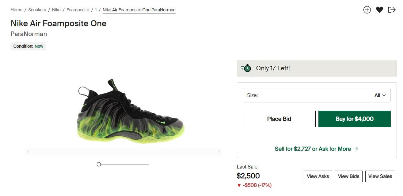 foamposites expensive